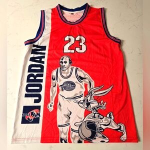 Michael Jordan 23 Space Jam Official Gear Jersey XL